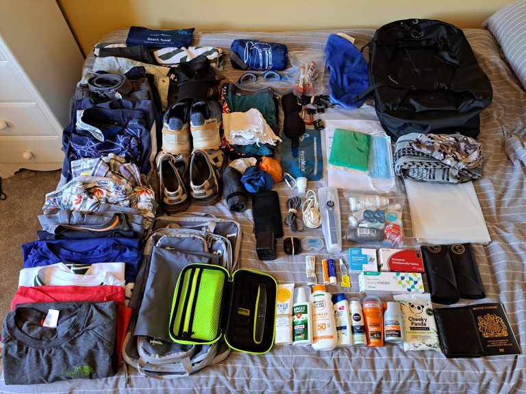 Packing For Our South East Asia Trip